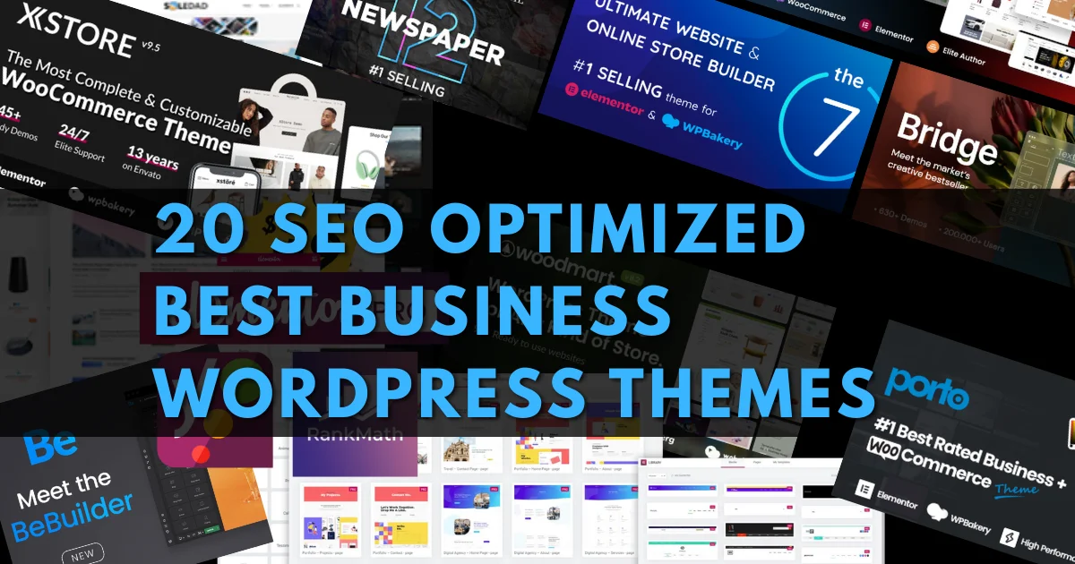 20 SEO Optimized Best Business WordPress Themes